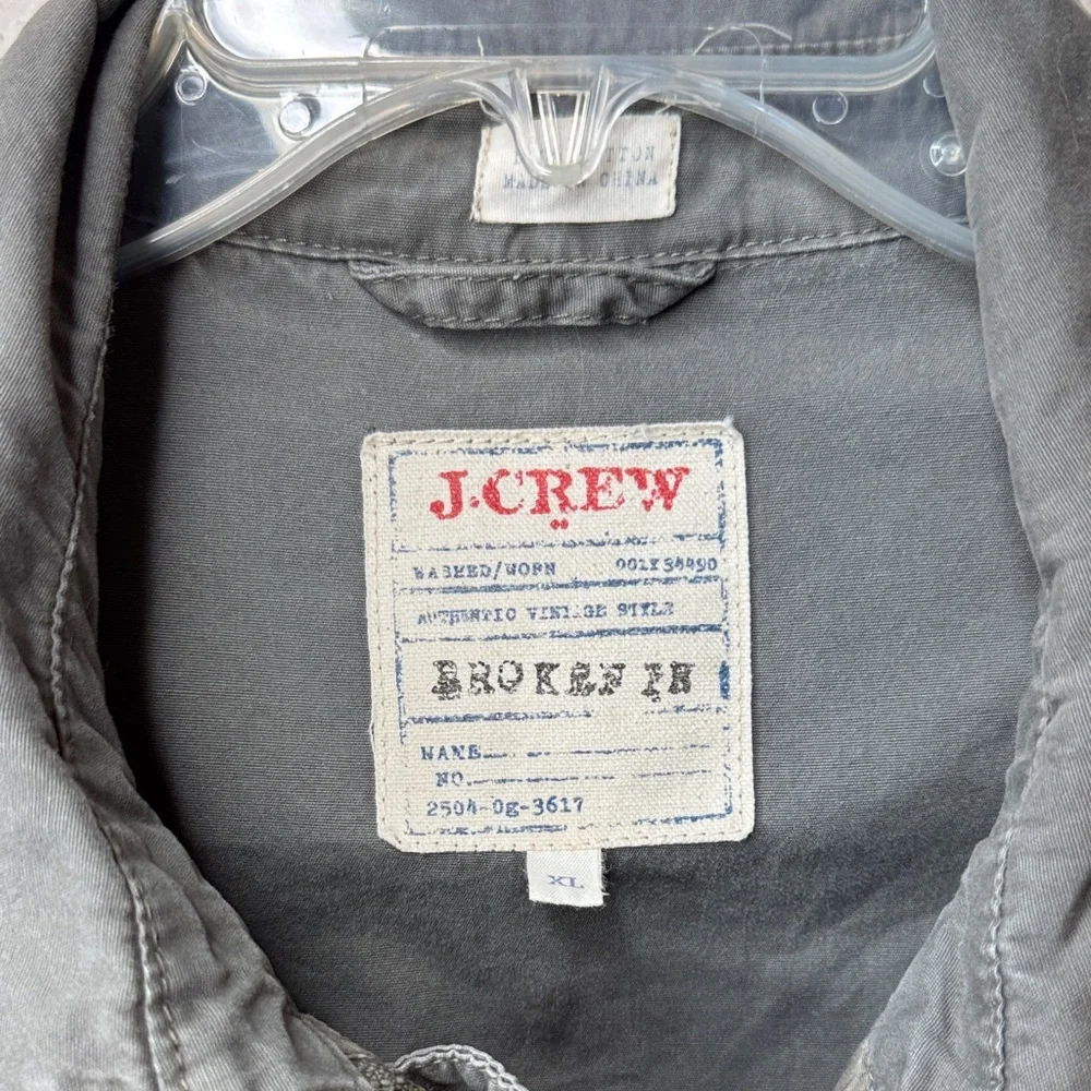 J. Crew “Broken In” Green Utility Field Outerwear Jacket‎ - XL